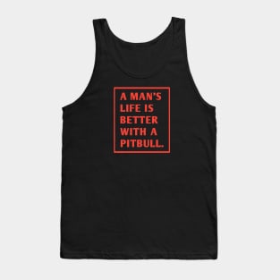 Pitbull Lover Tank Top